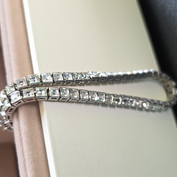 1950s Crown Trifari Vintage Rhinestone Necklace - Picture 1 of 11